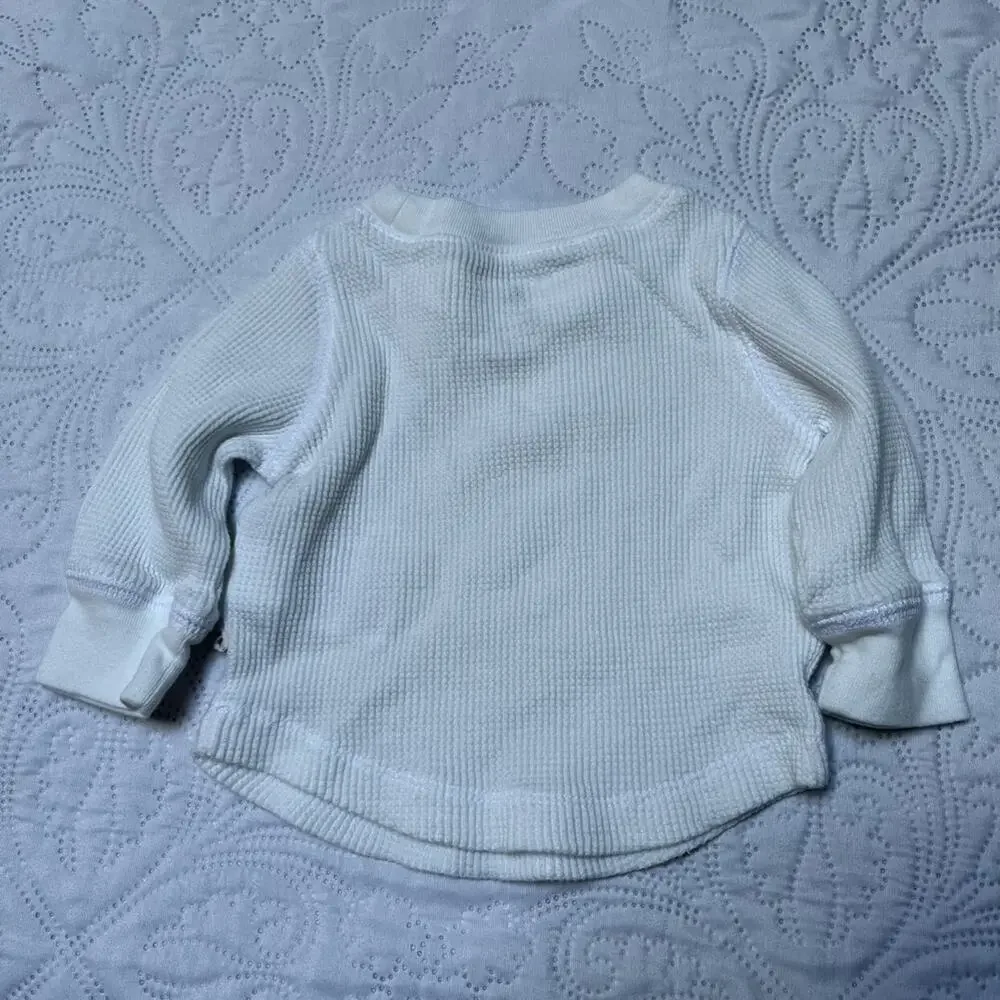 Gap Thermal Waffle Shirt Size 3-6m